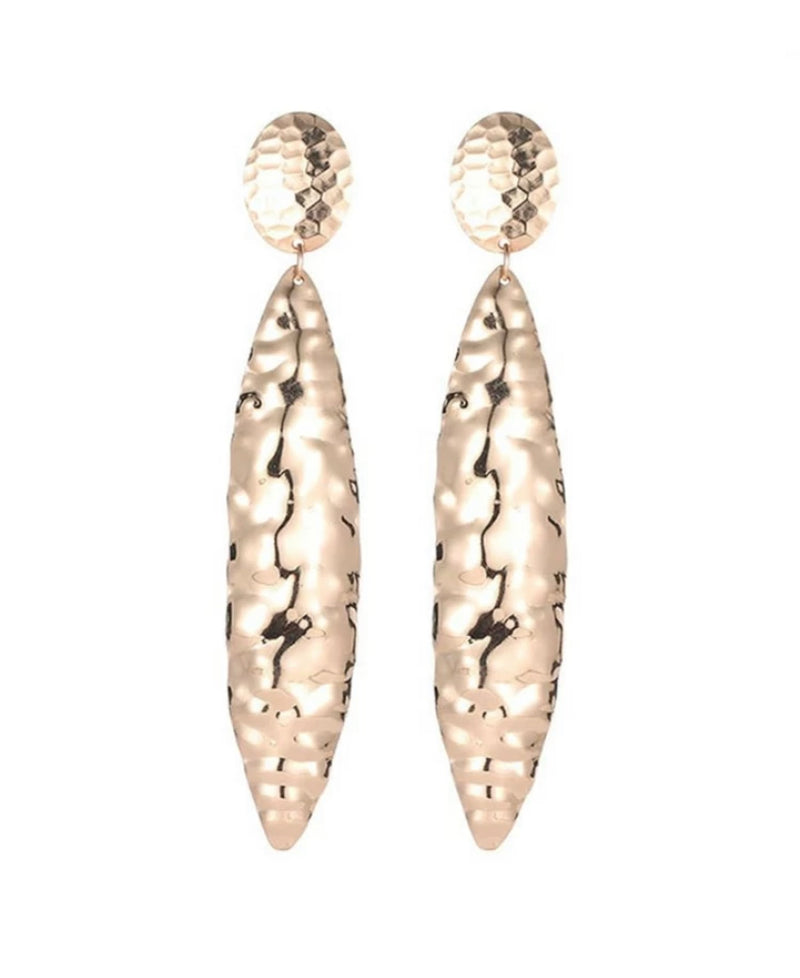 Doubled Layered Statement Earrings
