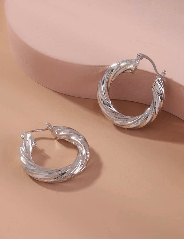 Little Twist Hoops