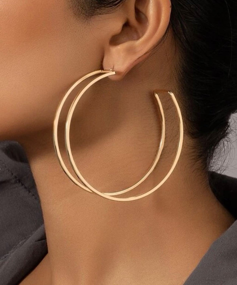 Open Circle Hoops
