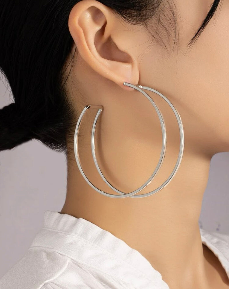 Open Circle Hoops