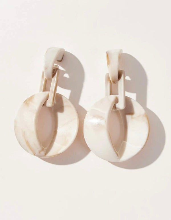 Mrs Marble Drop Earrings